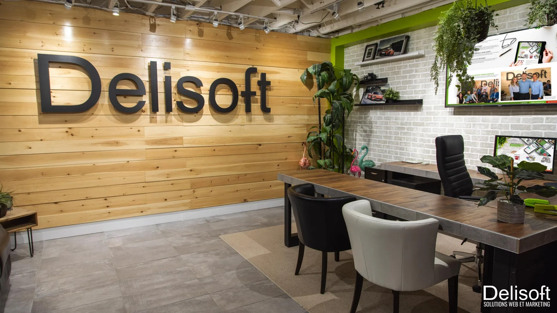 Les bureaux de l’agence Delisoft